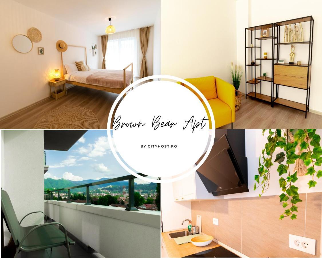 Brown Bear Apt. Boho Style Bedroom W/ City View & Free Parking Braşov Eksteriør bilde